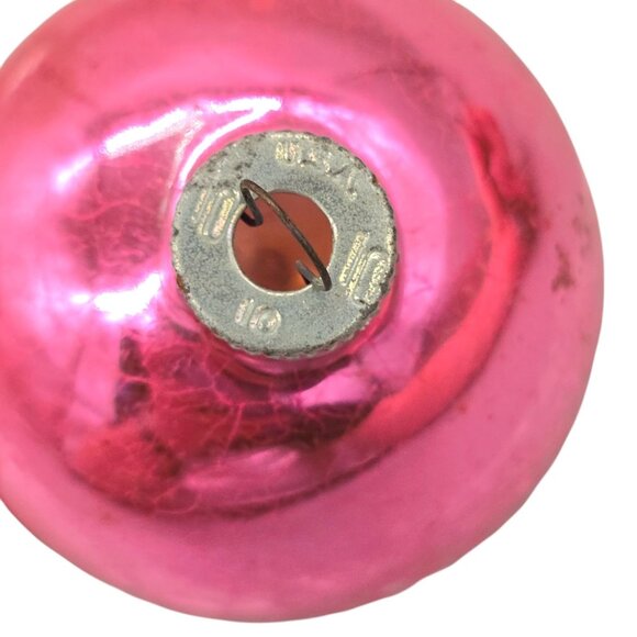 Set Of 7 Shiny Brite Christmas Tree Mercury Glass Ornament Vintage - Picture 11 of 16